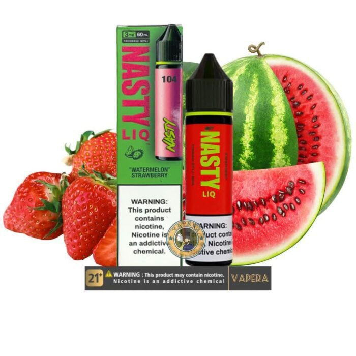 جویس هندوانه توت فرنگی نستی-NASTY LIQ 104 WATERMELON STRAWBERRY