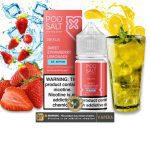 سالت لیموناد توت‌فرنگی یخ پادسالتPOD SALT SWEET STRAWBERRY LEMONADE ICE EDITION