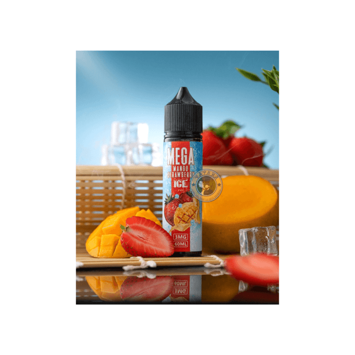 جویس گرند مگا انبه توت فرنگی یخ | GRAND MEGA MANGO STRAWBERRY ICE 60 MIL