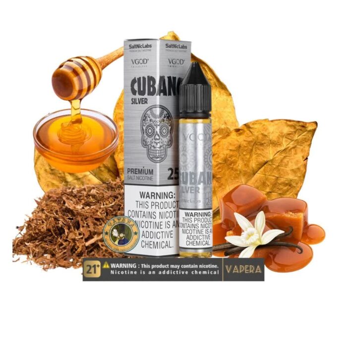 سالت نیکوتین کوبانو سیلور ویگادVGOD CUBANO SILVER