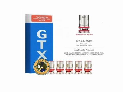 کویل های ویپرسو جی تی ایکس سه واشر | VAPORESSO GTX COIL TRIPLE SILICON PROTECTION