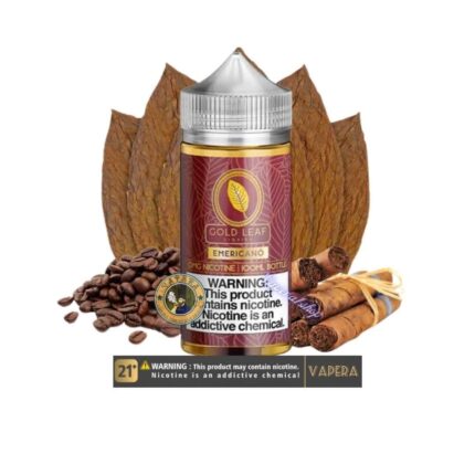 جویس تنباکو قهوه گلد لیفGOLD LEAF EMERICANO 100 MIL
