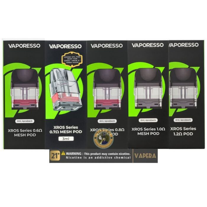 کارتریج پاد اکسراس ویپرسو VAPORESSO XROS CARTRIDGE POD کارتریج پاد اکسراس ویپرسو-VAPORESSO XROS CARTRIDGE POD