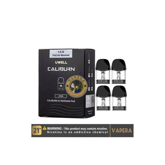 ak3 cartridge کارتریج کالیبرن ای 3 یوول | UWELL CALIBURN A3 CARTRIDGE