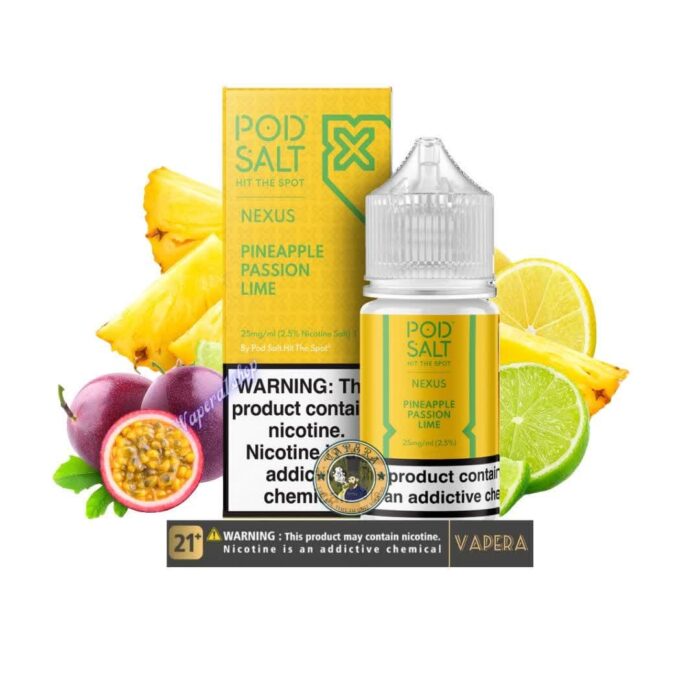 سالت آناناس پشن فروت لیمو پاد سالت-POD SALT PINEAPPLE PASSION LIME