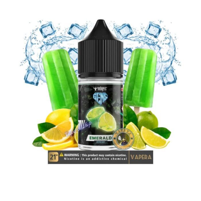 سالت نیکوتین لیموترش و لیموشیرین یخ دکتر ویپز | DR_VAPES EMERALD