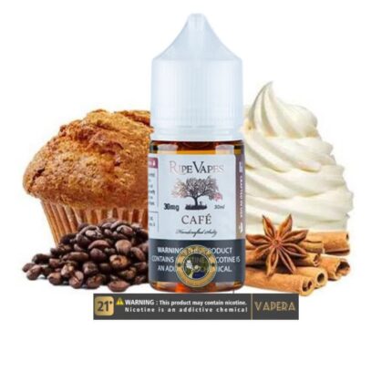 سالت نیکوتین کیک قهوه دارچین خامه رایپ ویپز RIPE VAPES CAFE