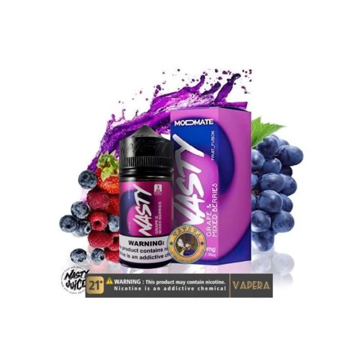 جویس انگور میکس بری مادمیت نستی|NASTY MODMATE GRAPE & MIXED BERRIES