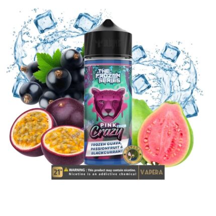 جویس گواوا پشن فروت انگور فرنگی یخ دکتر ویپز-DR_VAPES PINK CRAZY FROZEN 120 MIL