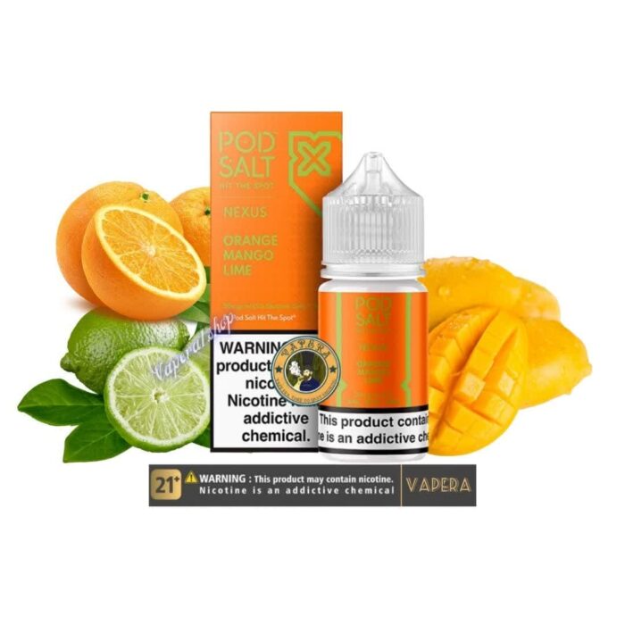 سالت پرتقال انبه لیمو پاد سالت | POD SALT ORANGE MANGO LIME