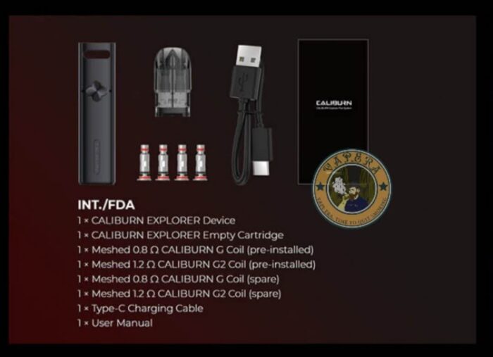 پادسیستم کالیبرن اکسپلورر یوول UWELL CALIBURN EXPLORER POD SYSTEM
