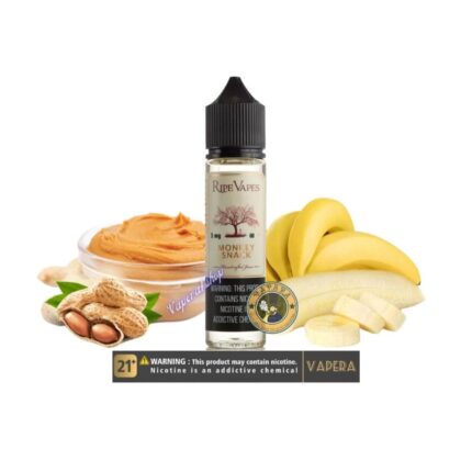 جویس بادام زمینی موز و خامه رایپ ویپز | RIPE VAPES MONKEY SNACK 60 MIL