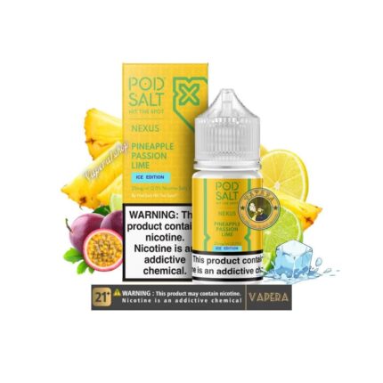 سالت آناناس پشن فروت لیمو یخ پاد سالت | POD SALT PINEAPPLE PASSION LIME ICE
