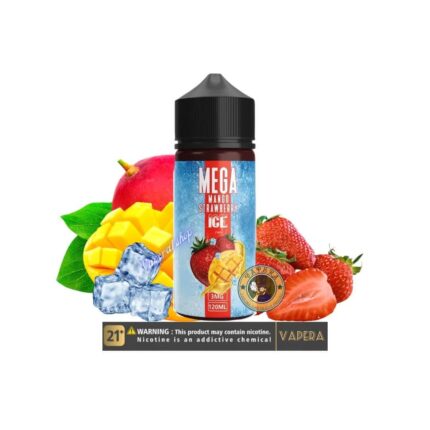 جویس مگا انبه توت فرنگی یخ گرند GRAND MEGA MANGO STRAWBERRY ICE 120 MIL