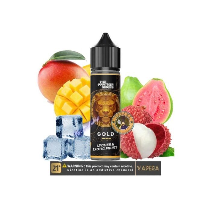 جویس انبه لیچی گوآوا دکتر ویپز | DR_VAPES PANTHER GOLD 60 MIL