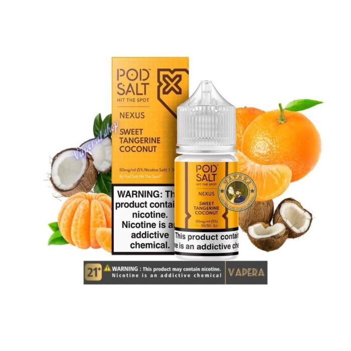 سالت نارنگی نارگیل پاد سالت | POD SALT SWEET TANGERINE COCONUT