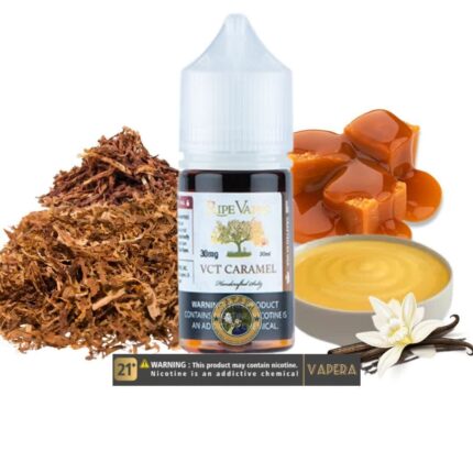 سالت نیکوتین وی سی تی کارامل رایپ ویپز RIPE VAPE VCT CARAMEL