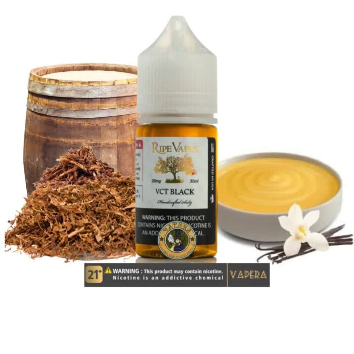 سالت نیکوتین وی سی تی بلک رایپ ویپز-RIPE VAPES VCT BLACK