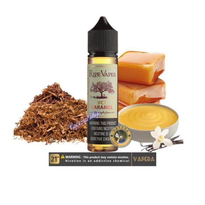 جویس وی سی تی کارامل رایپ ویپز RIPE VAPES VCT CARAMEL 60 MIL
