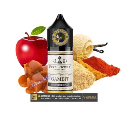 سالت بستنی پای سیب کارامل فایو پاونز FIVE PAWNS GAMBIT