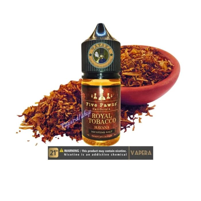 سالت رویال توباکو فایو پاونز | FIVE PAWNS ROYAL TOBACCO