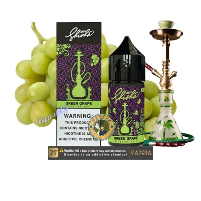 سالت نیکوتین قلیانی انگور سبز نستی NASTY SHISHA GREEN GRAPE