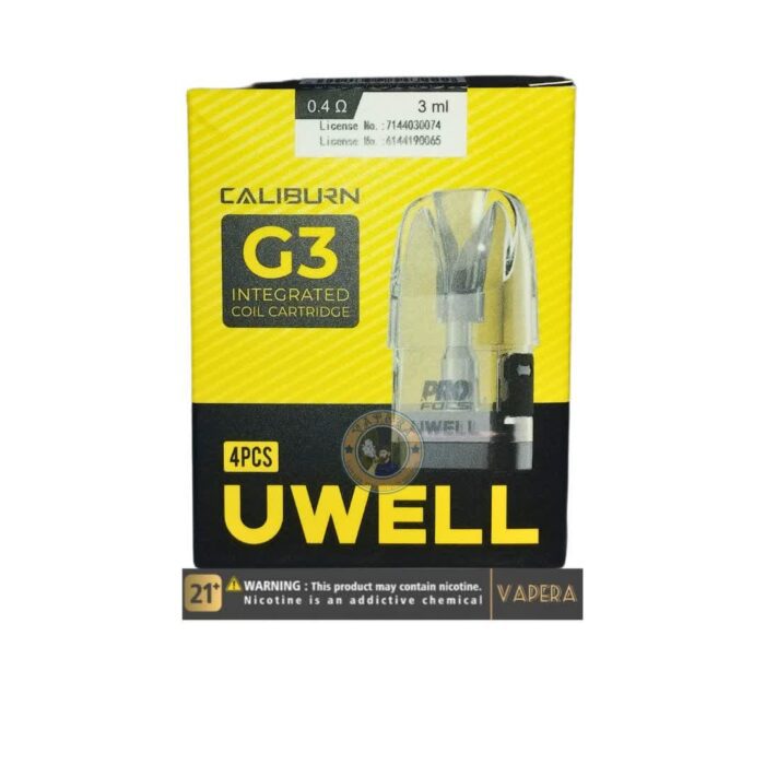 کارتریج کالیبرن جی3 یوول UWELL CALIBURN G3 CARTRIDGE