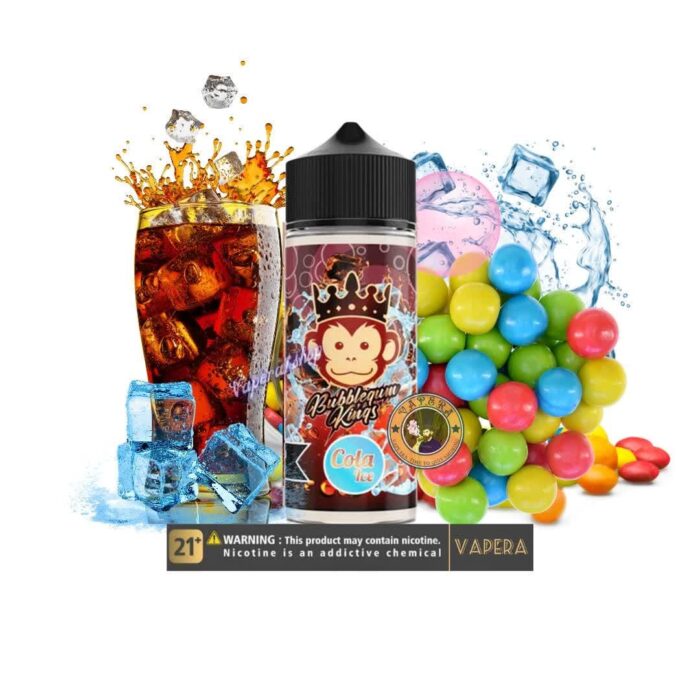 جویس آدامس بادکنکی کولا یخ دکتر ویپ DR_VAPES BUBBLEGUM KINGS COLA ICE 120 MIL