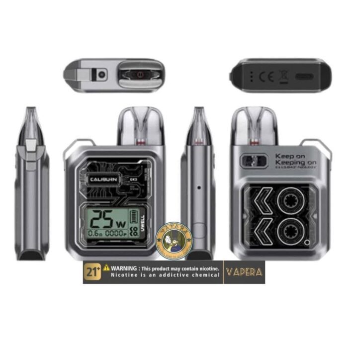 پادسیستم کالیبرن جی کی 3 یوول | UWELL CALIBURN GK3 POD SYSTEM