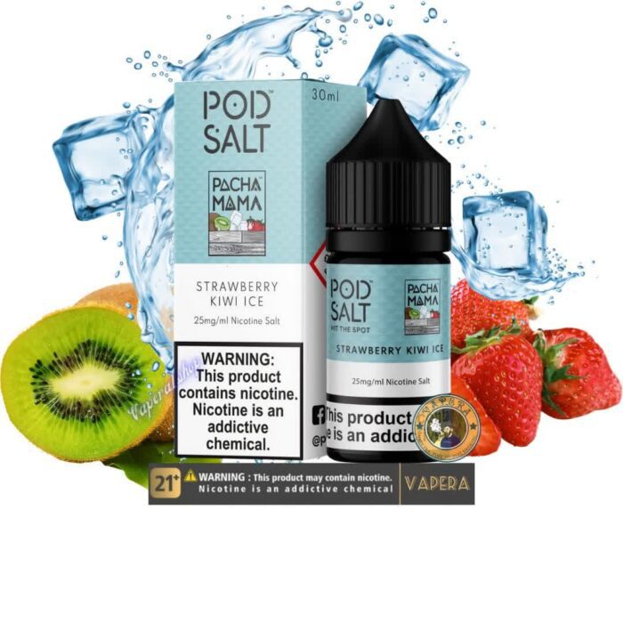 سالت توت‌فرنگی کیوی یخ پاد سالت | POD SALT STRAWBERRY KIWI ICE