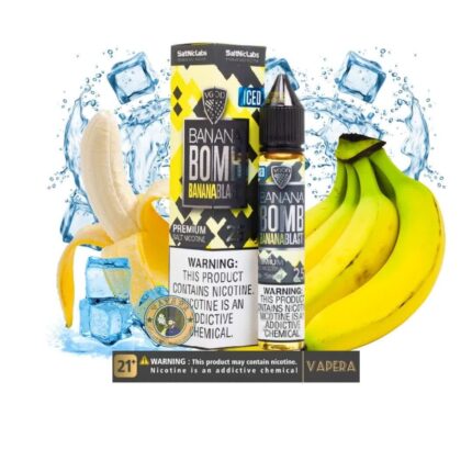سالت نیکوتین بمب موز یخ ویگاد | VGOD BANANA BOMB ICED