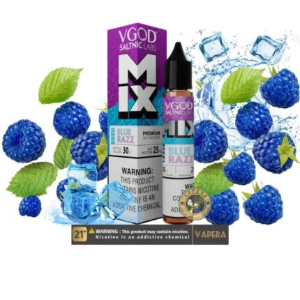 سالت نیکوتین تمشک آبی یخ ویگاد-VGOD MIX BLUE RAZZ ICED