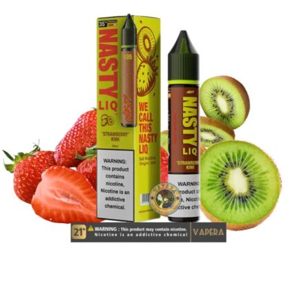 سالت نیکوتین توت فرنگی کیوی نستی NASTY LIQ 105 STRAWBERRY KIWI