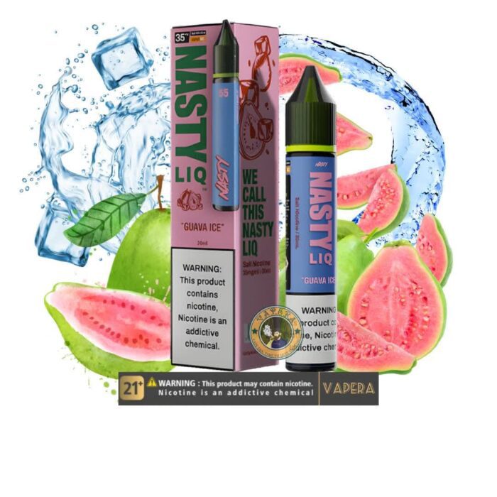 سالت نیکوتین گواوا یخ نستی NASTY LIQ 55 GUAVA ICE