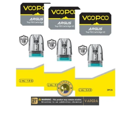کارتریج تاپ فیل آرگاس ووپو VOOPOO ARGUS TOP FILL CARTRIDGE