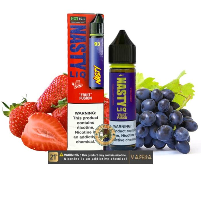 جویس توت فرنگی بلکبری نستی NASTY LIQ 93 FRUIT FUSION