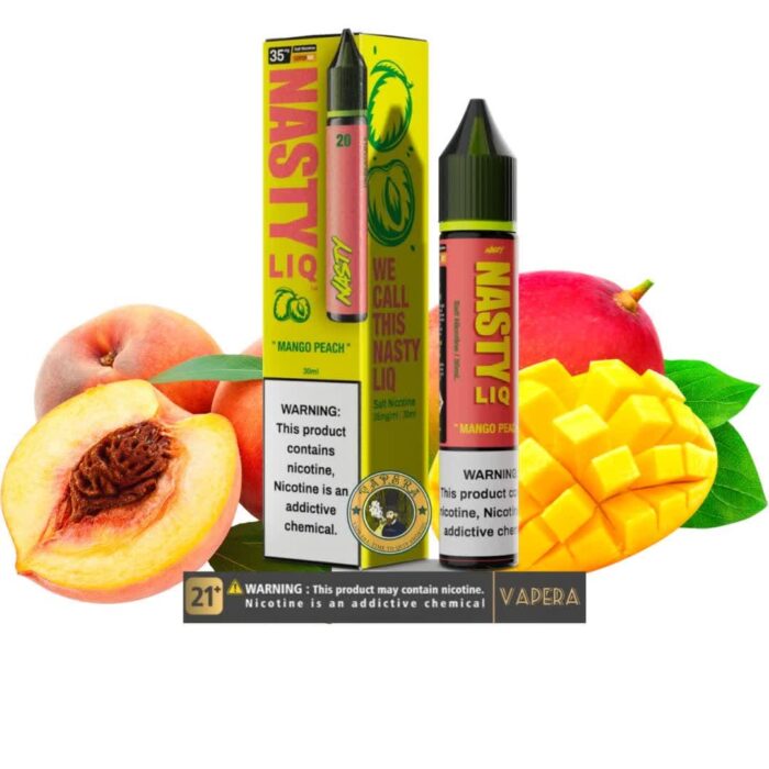 سالت نیکوتین انبه هلو نستی-NASTY LIQ 20 MANGO PEACH