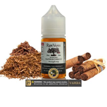 سالت نیکوتین پلاتینیوم توباکو رایپ ویپز-RIPE VAPES PLATINUM TOBACCO