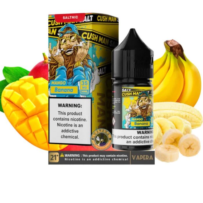 سالت نیکوتین انبه موز کاشمن نستی | NASTY CUSHMAN MANGO BANANA