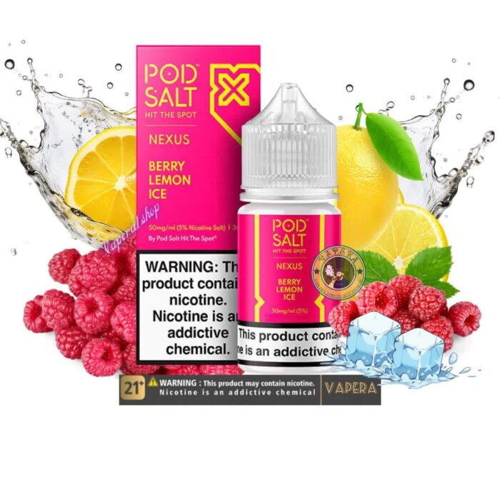 سالت بری لیمو یخ پادسالت|POD SALT NEXUS BERRY LEMON ICE