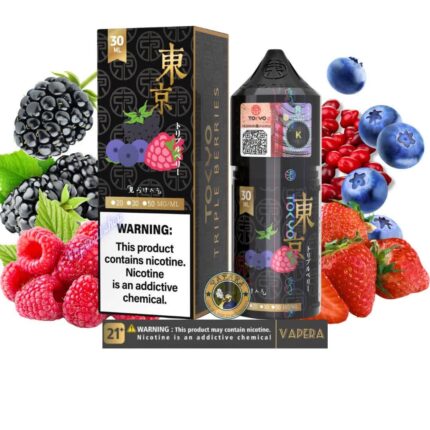 سالت تمشک توتفرنگی زغال اخته توکیو (سری طلایی) | TOKYO GOLDEN TRIPLE BERRIES