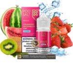 سالت توت فرنگی کیوی هندوانه یخ پادسالت|POD SALT STRAWBERRY WATERMELON KIWI
