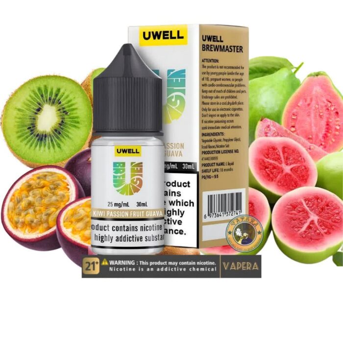 سالت کیوی پشن فروت گواوا یوول | UWELL KIWI PASSION FRUIT GUAVA
