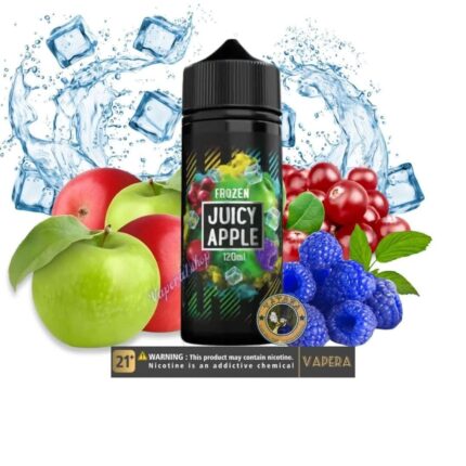 جویس سیب تمشک زغال اخته یخ سمزویپ SAMS VAPE JUICY APPLE FROZEN 120 MIL