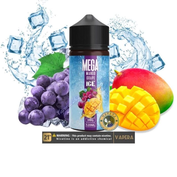جویس مگا انبه انگور یخ گرند | GRAND MEGA MANGO GRAPE ICE 120 MIL