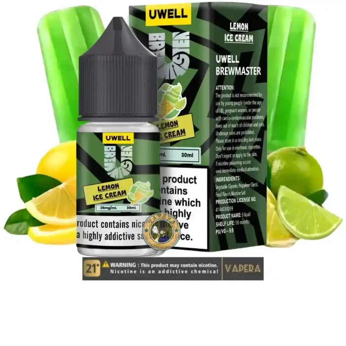 سالت بستنی لیمویی یوول | UWELL LEMON ICE CREAM