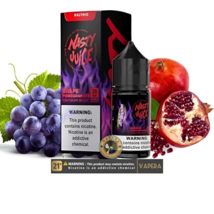 سالت نیکوتین انار انگور نستی | NASTY GRAPE POMEGRANATE ASAP SERIES
