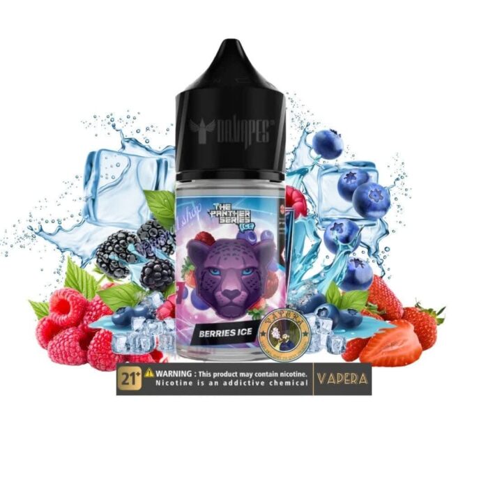 سالت نیکوتین بری یخ دکترویپز | DR-VAPES PANTHER BERRIES ICE