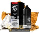 سالت نیکوتین تنباکو وانیل سیلور نستی | NASTY VANILLA TOBACCO SILVER BLEND