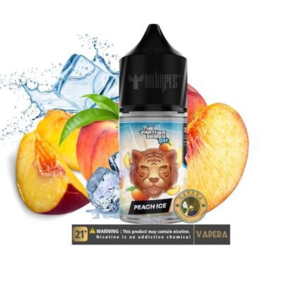 سالت نیکوتین هلو یخ دکترویپز | DR-VAPES PANTHER PEACH ICE